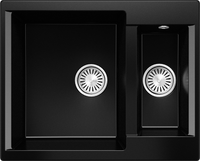 Кухонная мойка Polygran BRIG-620 (№316 Космос) арт-854895.0 — фото 1, Кухонные мойки