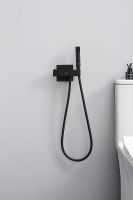 Гигиенический душ со смесителем Raglo с термостатом Черный матовый арт-R24.56.06 — фото 11, Гигиенические души