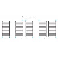 Водяной полотенцесушитель Сунержа Богема+ 1200х600 Хром арт-00-0221-1260 — фото 2, Водяные полотенцесушители