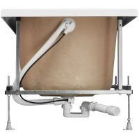 Акриловая ванна Roca Gava 150x75 без гидромассажа арт-ZRU9307848 — фото 6, Акриловые ванны