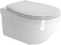 Унитаз GSI Classic 55 белый глянцевый арт-871211 — фото 1, Подвесные унитазы