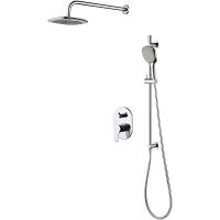 Товар: Душевая система D&K Rhein Marx Хром арт-DA1395701 - фото 1 Душевая система D&K Rhein Marx Хром арт-DA1395701 — фото 1, Встраиваемые душевые комплекты