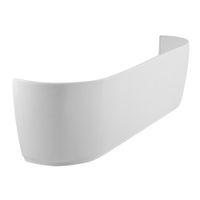 Передняя панель для акриловой ванны CEZARES арт-METAURO-wall-180-SCR-W37 — фото 1, Экраны для ванн