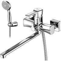 Товар: Смеситель для ванны Lemark Evitta универсальный Хром арт-LM0551C - фото 1 Смеситель для ванны Lemark Evitta универсальный Хром арт-LM0551C — фото 1, Смеситель для ванны