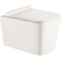 Унитаз Azario Mona подвесной с сиденьем Микролифт арт-AZ-0057 — фото 1, Подвесные унитазы