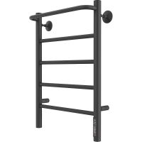 Электрический полотенцесушитель Larusso Прайм КС П5 400х600 Черный арт-4670078536556 — фото 1, Электрические полотенцесушители