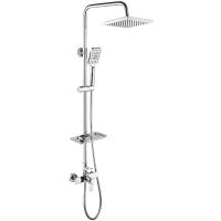 Душевая система Rossinka с термостатом Хром арт-RS50-45 — фото 1, Душевые стойки