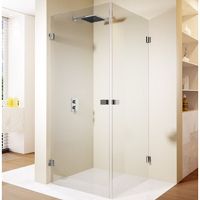 Душевой уголок Riho SZ Scandic NXT Х209 87х87 L/P (GX12032C0) профиль Хром стекло прозрач арт-G001102120 — фото 1, Квадратные душевые уголки