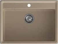 GRANFEST Мойка LEVEL 660 1-чаша 660*500мм песочный арт.GF- арт-LV-660 песочный — фото 2, Кухонные мойки