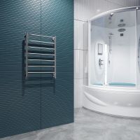 Электрический полотенцесушитель Larusso Джаз П7 500х800 Хром арт-4670078536365 — фото 3, Электрические полотенцесушители