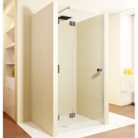 Душевая дверь Riho SZ Scandic NXT X104 138 L (GX00704C1) профиль Хром стекло прозрачное арт-G001027120 — фото 1, Распашные душевые двери