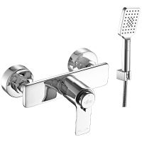 Смеситель для душа Rossinka с термостатом Хром арт-RS50-41 — фото 1, Смеситель для душа