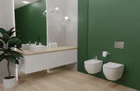 Унитаз подвесной безободковый AQUATEK ЕВРОПА 525*360*320 мм, белый матовый, горизонтальный арт-AQ1901-MW — фото 9, Подвесные унитазы