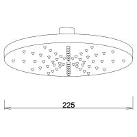 Товар: Верхний душ Melodia della vita Standard Middle Черный арт-MKP27000С_bk - фото 3 Верхний душ Melodia della vita Standard Middle Черный арт-MKP27000С_bk — фото 3, Верхние души