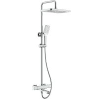 Душевая система Raglo с термостатом Хром арт-R01.26 — фото 1, Душевые стойки