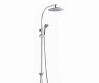 Товар: Душевой комплект 96/125*58см, насадка круглая ABS-пластик d25cm, 3-ф лейка, WasserKRAFT арт-A025 - фото 6 Душевой комплект 96/125*58см, насадка круглая ABS-пластик d25cm, 3-ф лейка, WasserKRAFT арт-A025 — фото 6, Душевые стойки