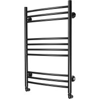 Водяной полотенцесушитель Domoterm Калипсо П10 500x800 Черный матовый арт-КалипсоП10500x800ЧРН — фото 4, Водяные полотенцесушители