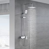 Душевая система Rose R27 Хром арт-R2736 — фото 4, Душевые стойки