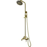 Душевая система Bronze de Luxe Windsor Бронза арт-10124DF — фото 1, Душевые стойки