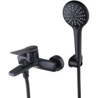 Товар: Смеситель для ванны Lemark Bronx Черный арт-LM3714BL - фото 1 Смеситель для ванны Lemark Bronx Черный арт-LM3714BL — фото 1, Смеситель для ванны