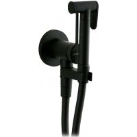 Гигиенический душ со смесителем Gattoni Черный матовый арт-RT010NO — фото 1, Гигиенические души