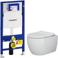 Комплект унитаза Ceramicanova Play CN3001 с инсталляцией Geberit Duofix Sigma UP320 111.300.00.5 с с арт-CN3001+111.300.00.5 — фото 1, Комплекты унитаз + инсталляция