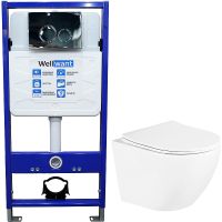 Товар: Комплект унитаза BelBagno Uno BB3105CHR/SC с инсталляцией WellWant Standart 50 WWISI1110B с сиденьем арт-BB3105CHR/SC+WWISI1110B - фото 1 Комплект унитаза BelBagno Uno BB3105CHR/SC с инсталляцией WellWant Standart 50 WWISI1110B с сиденьем арт-BB3105CHR/SC+WWISI1110B — фото 1, Комплекты унитаз + инсталляция