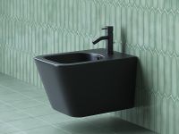 Биде Ceramicanova Metric подвесное Черное матовое арт-CN3008MB — фото 10, Биде подвесные