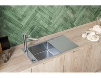 Смеситель для кухни ALVEUS ZINA CHR арт-1129057.0 — фото 1, Смесители для кухни