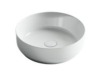 Раковина-чаша Ceramicanova Element 39 Белая арт-CN6022 — фото 3, Раковины накладные