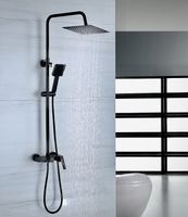 Товар: Душевая система Bond Черная матовая арт-B02-9488 - фото 8 Душевая система Bond Черная матовая арт-B02-9488 — фото 8, Душевые стойки