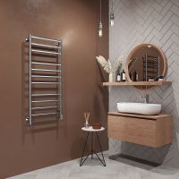 Товар: Электрический полотенцесушитель Larusso Классик Премиум П11 500х1200 Хром арт-4670078536259 - фото 3 Электрический полотенцесушитель Larusso Классик Премиум П11 500х1200 Хром арт-4670078536259 — фото 3, Электрические полотенцесушители