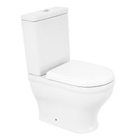 Унитаз-компакт безободковый CEZARES GIUBILEO арт-CZR-165-CPR/CZR-6045-SC — фото 1, Напольные унитазы