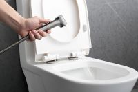 Гигиенический душ со смесителем Raglo Графит матовый арт-R03.51.09 — фото 9, Гигиенические души