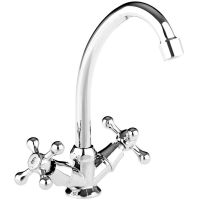 Смеситель для кухни Accoona Эконом Хром арт-A5676 — фото 1, Смесители для кухни