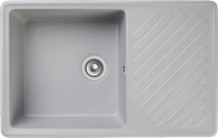 Товар: GRANFEST Мойка QUARZ 52 1-чаша+крыло 760*480мм серый арт.GF-ZL- арт-52 серый - фото 1 GRANFEST Мойка QUARZ 52 1-чаша+крыло 760*480мм серый арт.GF-ZL- арт-52 серый — фото 1, Кухонные мойки