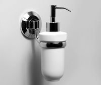 Аксесс Rhein K- Дозатор жидкого мыла, навесной (блистер), КЕРАМИКА, хром, WasserKRAFT арт-6299C — фото 2, Дозаторы