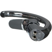 Смеситель для кухни Melodia della vita Rock Хром арт-MDV35212 — фото 5, Смесители для кухни