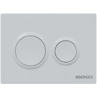 Клавиша смыва Berges Novum O1 Белая арт-040061 — фото 1, Кнопки смыва