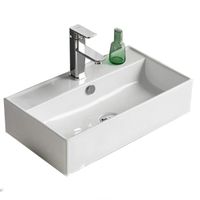 Раковина-чаша CeramaLux 55 Белая арт-7836 — фото 1, Раковины накладные