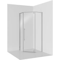 Товар: Душевой уголок Ambassador Ritz 100х100 профиль Хром стекло прозрачное арт-112011103 - фото 10 Душевой уголок Ambassador Ritz 100х100 профиль Хром стекло прозрачное арт-112011103 — фото 10, Душевые уголки трапеция