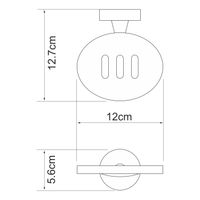 Isen K- Мыльница решетка арт-4069 — фото 4, Мыльницы