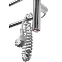 Электрический полотенцесушитель Domoterm Аврора DMT 109-6 50x71 EK R Хром арт-DMT109-650x71EKR — фото 3, Электрические полотенцесушители