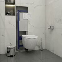 Клавиша смыва Maretti Sofia Белая матовая арт-AC12SF-740 — фото 4, Кнопки смыва