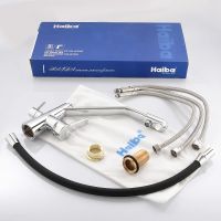 Смеситель для кухни Haiba Хром Черный арт-HB76855 — фото 4, Смесители для кухни