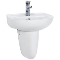 Раковина Creavit Sedef 45 Белая арт-TP145-00CB00E-0000 — фото 3, Раковины подвесные