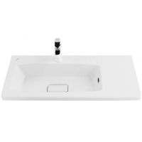 Раковина Creavit Memory 85 L Белая арт-MY085-00CB00E-0000 — фото 1, Раковины встраиваемые сверху