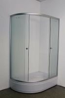 Душевой уголок Parly 120x80 R ZFM1201R профиль Хром матовый стекло матовое арт-9213 — фото 6, Асимметричные душевые уголки