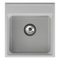 Мойка кухонная Point Мисти 46 белый арт-PN3011W — фото 1, Кухонные мойки