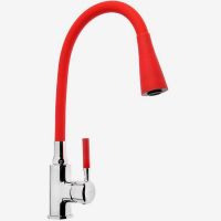 Товар: Смеситель для кухни Accoona Хром Красный арт-A9890N-1 - фото 4 Смеситель для кухни Accoona Хром Красный арт-A9890N-1 — фото 4, Смесители для кухни
